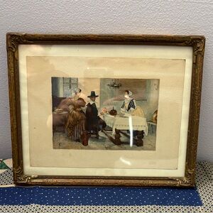 Framed Print Between Two Fires